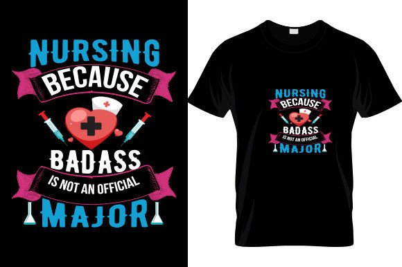 Evaluating the Nurse Because Badass Embroidery Design